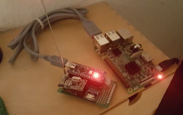 base node and Raspberry Pi server
