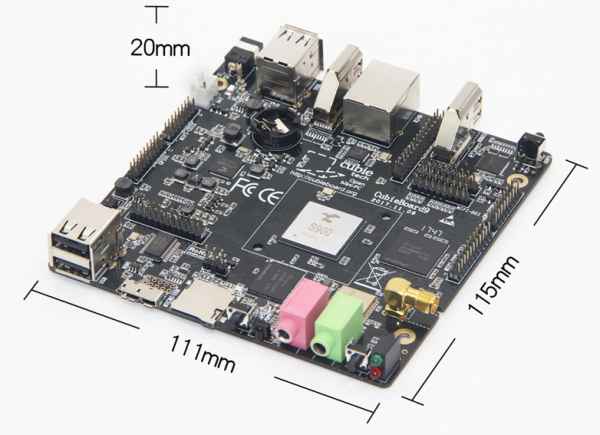 CubieBoard9 – An Actions S900 SoC Based SBC With 2x HDMI