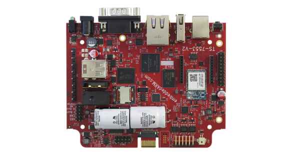 TS-7553-V2 – IoT-Ready SBC with Reliable Storage, Cell Modem, XBee, PoE