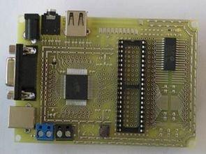 ALL IN ONE MICROCONTROLLER EXPERIMENT PCB