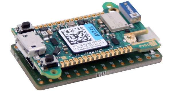 Pyboard D Series MicroPython Board Features STM32F7 MCU, WiFi and Bluetooth