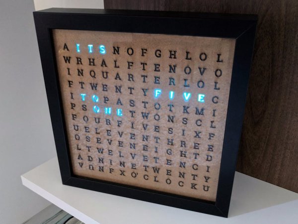 Android Things Word Clock