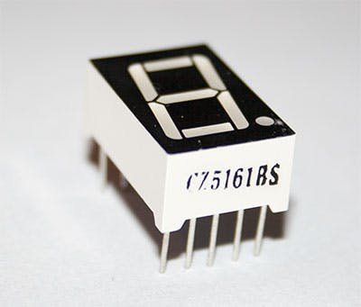 Connect a 7 segment LED to a Raspberry Pi 2 (1)