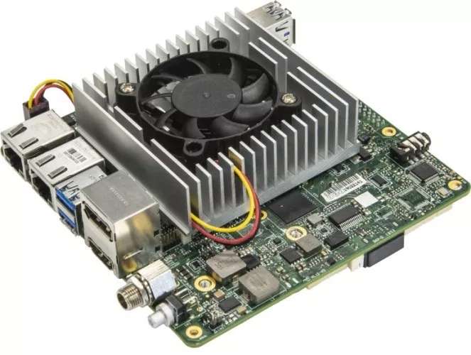 UP Xtreme is a single-board computer with a 15 watt Whiskey Lake-U processor
