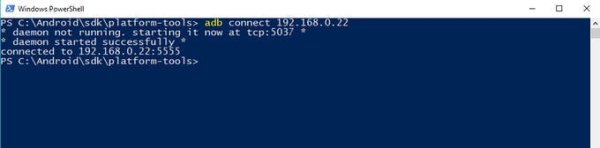 type code on command prompt