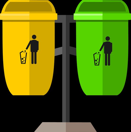 Separated Waste-Bin