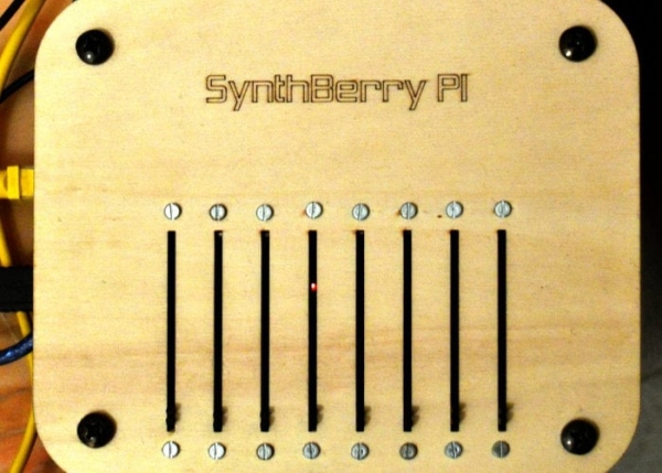 Synthberry Pi standalone Pure Data Raspberry Pi synthesiser