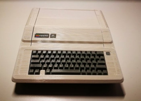 3D printed Raspberry Pi 3 Apple IIe case