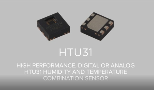 TE CONNECTIVITY’S HTU31 HUMIDITY SENSORS HAS SMALL SIZE, HIGH ACCURACY