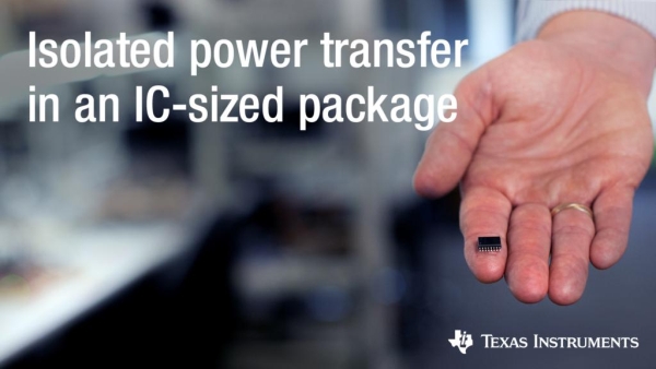 TI’S EMI OPTIMIZED INTEGRATED TRANSFORMER TECHNOLOGY MINIATURIZES ISOLATED POWER TRANSFER INTO IC SIZED PACKAGING