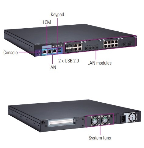 AXIOMTEK INTRODUCES NA591-34-LAN 1U RACKMOUNT NETWORK APPLIANCE PLATFORM WITH INTEL® XEON® E-2200 AND 9TH 8TH GEN INTEL® CORE™ PROCESSOR