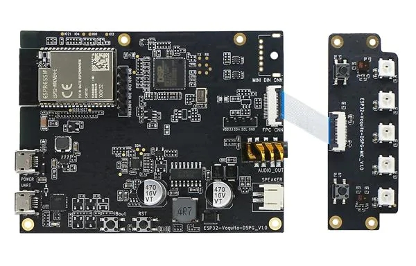 ESP32-VAQUITA-DSPG BOARD WITH SDK FOR ALEXA BUILT-IN IOT DEVICES WITH SEAMLESS VOICE INTEGRATION