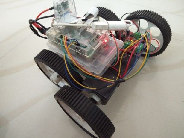 Wifi Controlled Robot Using Raspberry Pi