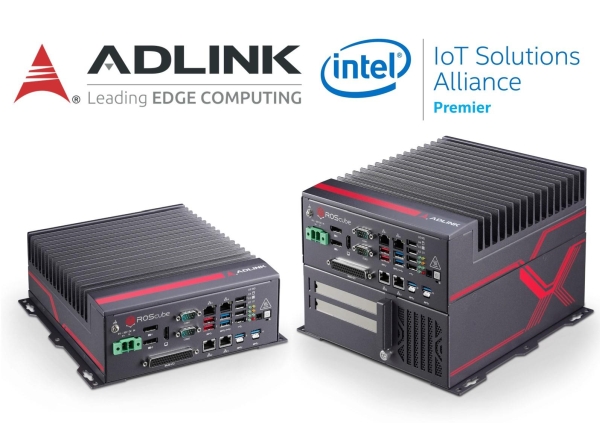 ADLINK TEAMS WITH INTEL TO LAUNCH ROSCUBE-I ROS 2 CONTROLLER TO REALIZE AI ROBOTICS AT THE EDGE