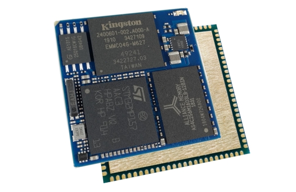 SOM-PROVIDES-ARM-CORTEX-A7-PERFORMANCE-IN-QFN-STYLE-PACKAGE