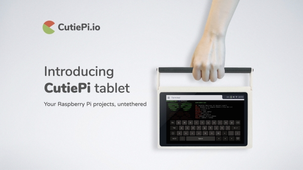 CUTIEPI TABLET FOR YOUR RASPBERRY PI PROJECT ON THE GO