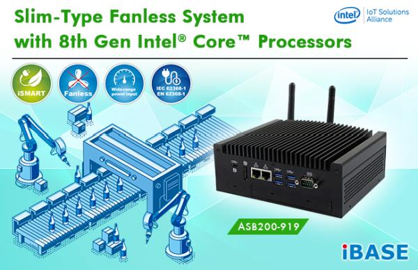 IBASE-ROLLS-OUT-SLIM-TYPE-FANLESS-SYSTEM-WITH-8TH-GEN-INTEL®-CORE™-PROCESSORS