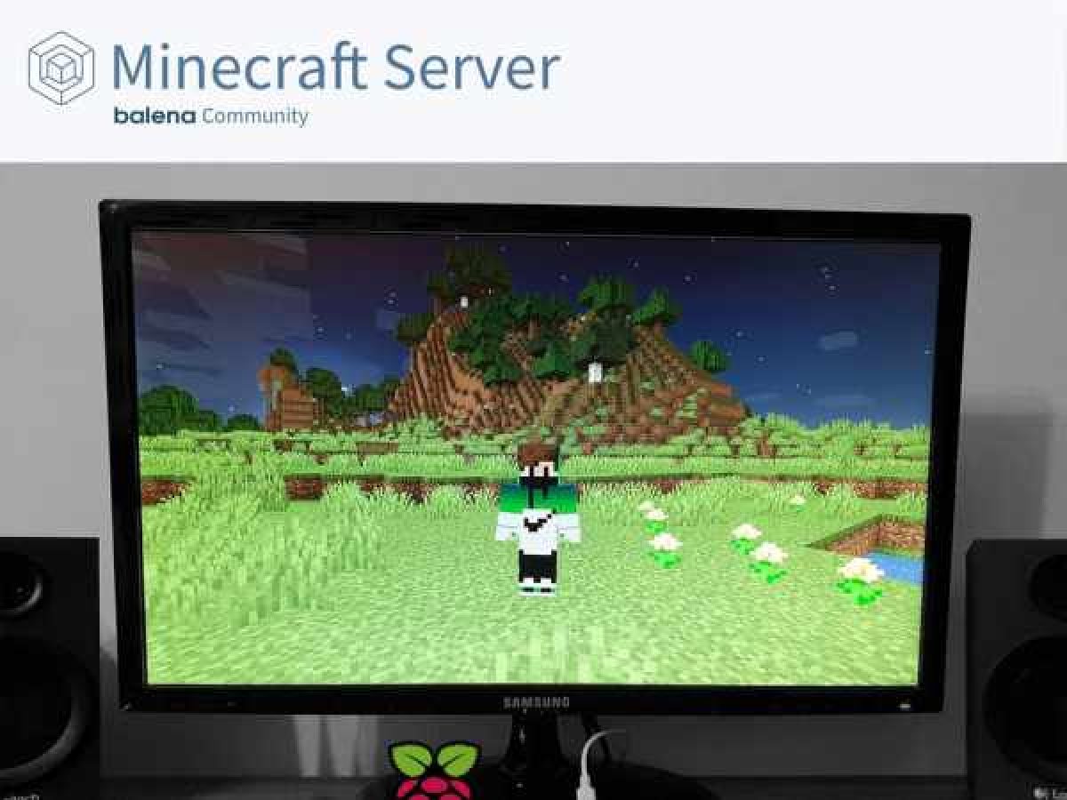 Create A Minecraft Server For The Raspberry Pi 4 With Balena Raspberry Pi Projects