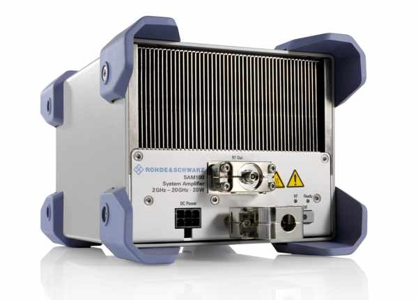 NEW-ROHDE-SCHWARZ-SYSTEM-AMPLIFIER-TARGETS-MICROWAVE-DEVICE-MANUFACTURERS