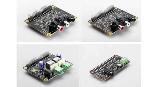 FOUR IQAUDIO ADD ONS TO JOIN THE RASPBERRY PI PRODUCT LINE