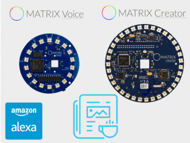 MATRIX Voice and MATRIX Creator Running Alexa C Version 1