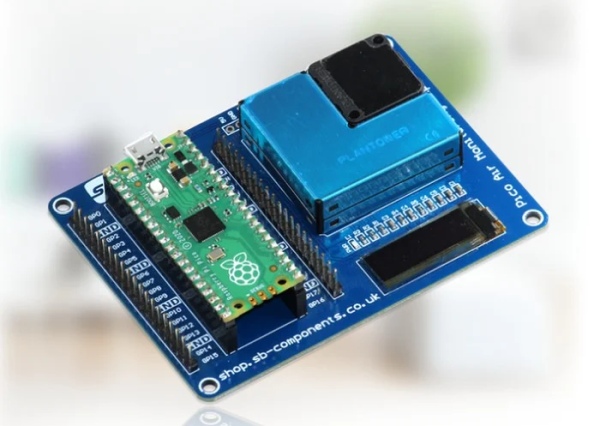Monitor air quality with the Raspberry Pi Pico Air expansion board