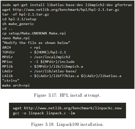 HPL install attempt Linpack100 installation.