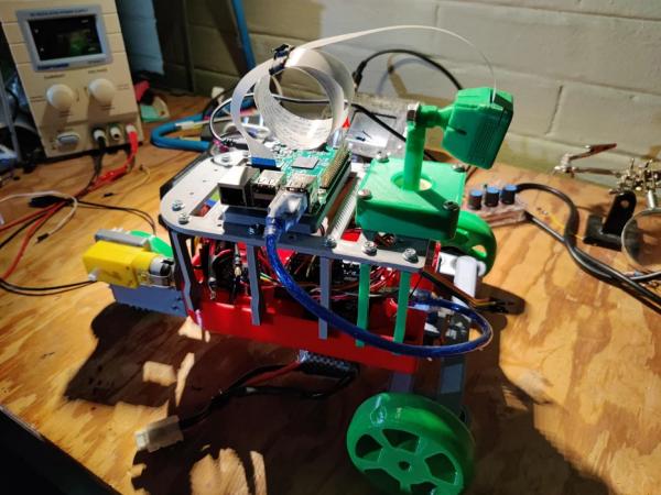 Easier Data Collection With Customizable Pi-Based Robot