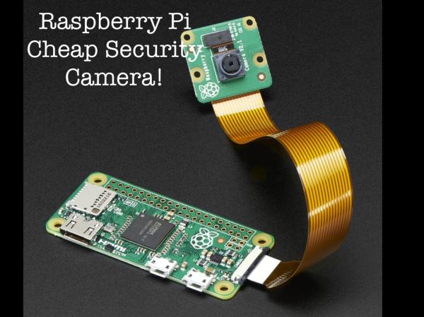How to Make a Raspberry Pi Security Camera Under $35!