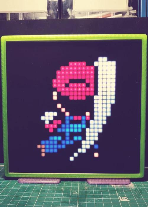 Raspberry PI Pixel Art Animation Display