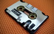 This tape cassette is actually a full-fledged computer (powered by a Raspberry Pi Zero W)