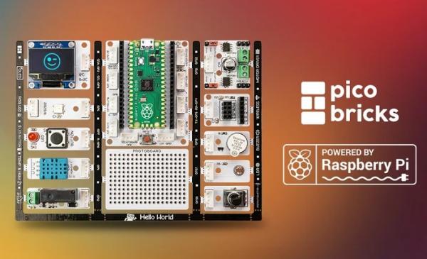 Raspberry Pi Pico Bricks are the perfect development kit for STEM learning