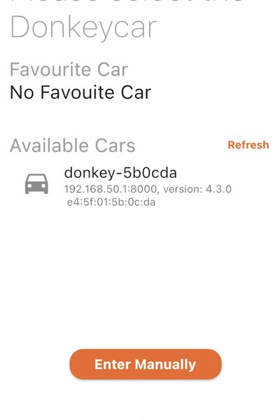 Create Your DonkeyCar Application