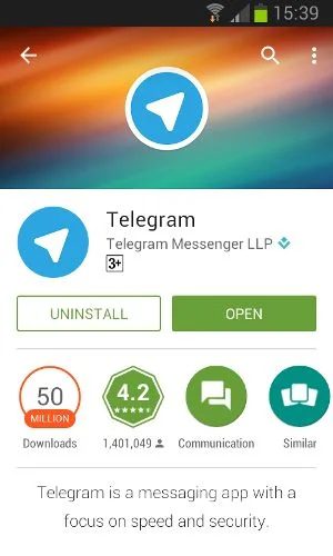 Install Telegram on Your Phone or Open Web Telegram