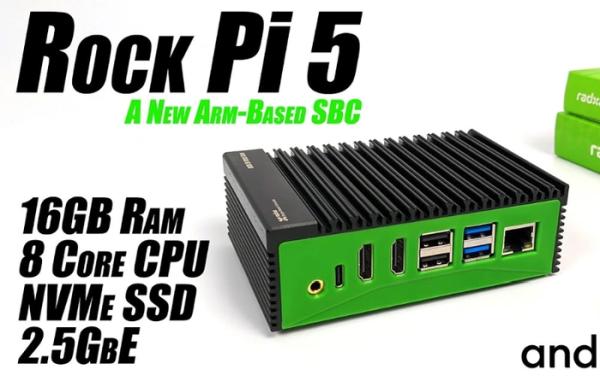 Rock Pi 5 Rockchip RK3588 mini PC hands on