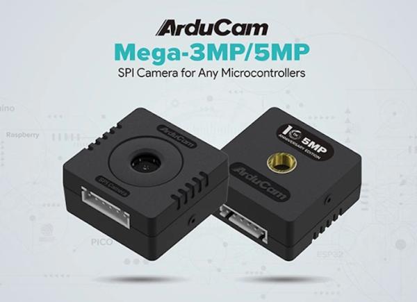 Arducam Mega SPI camera designed for microcontrollers