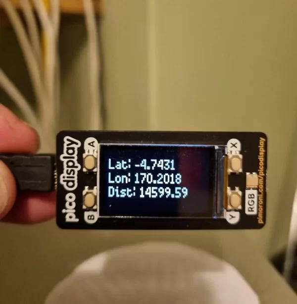 ISS Tracker Using a Raspberry Pico