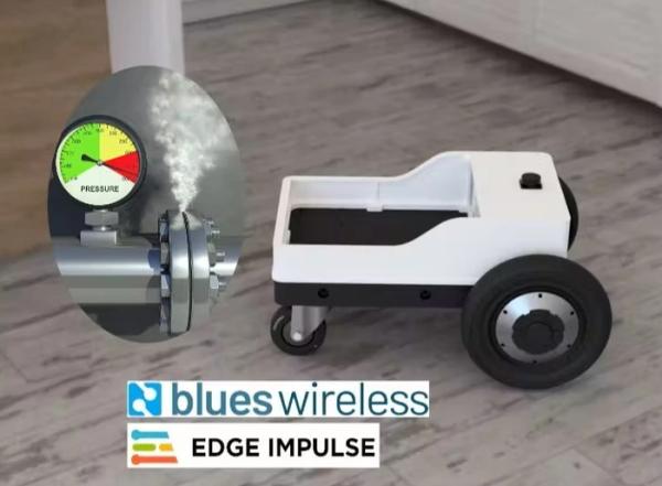 Raspberry Pi gas leak detection robot controlled from a browser