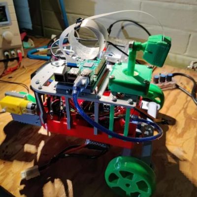 Easier Data Collection With Customizable Pi-Based Robot