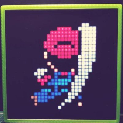 Raspberry PI Pixel Art Animation Display
