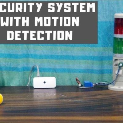 Security System With Motion Detection